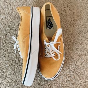 Mustard Yellow Vans